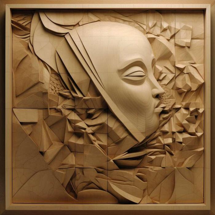 نموذج ثلاثي الأبعاد لآلة CNC 3D Art 